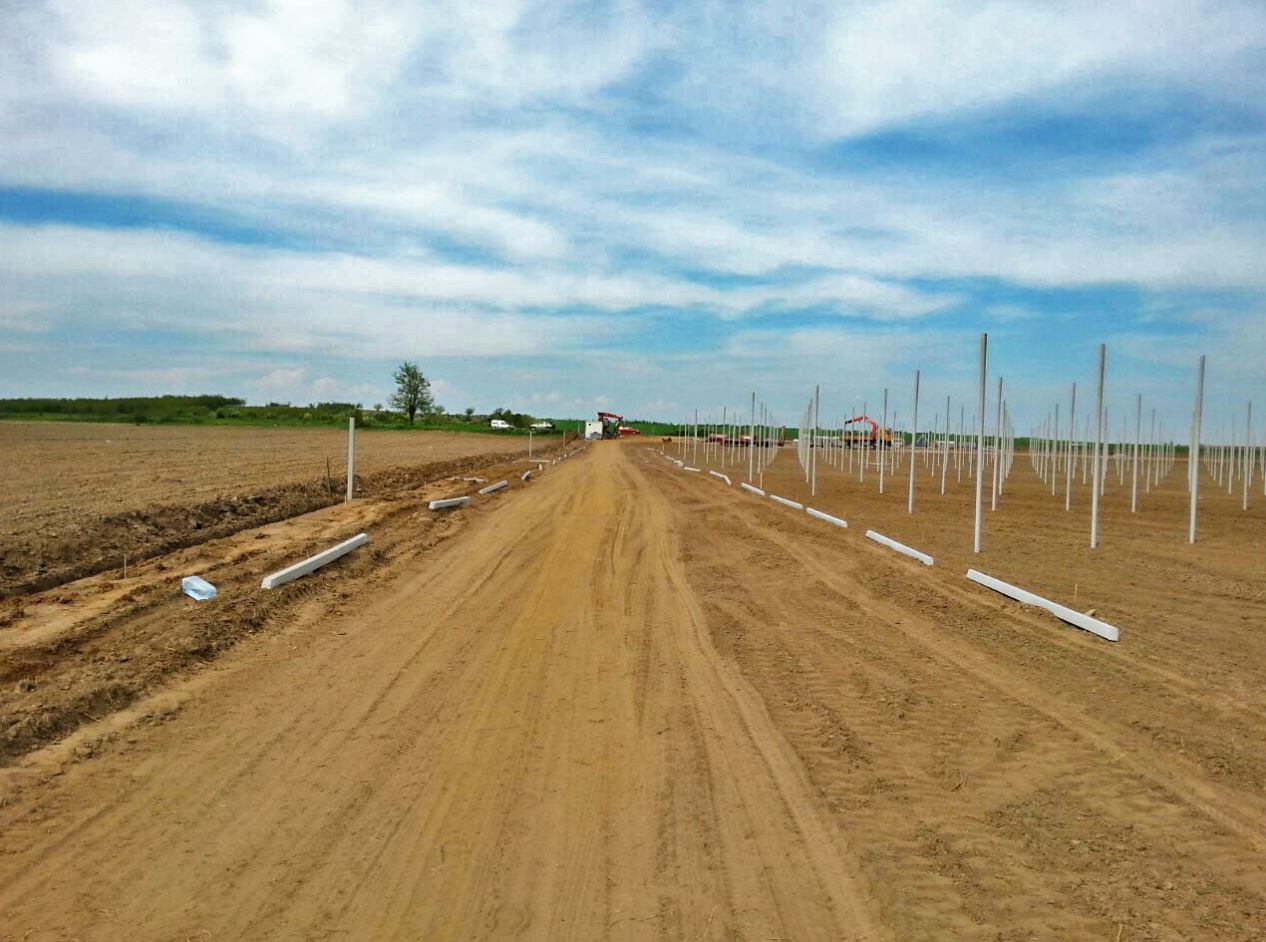 Postavljanje protivgradne mreze april 2015